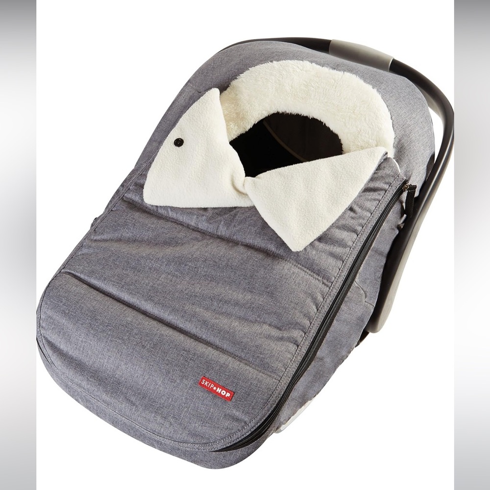 Skip Hop Gray Baby Car Seat Cover